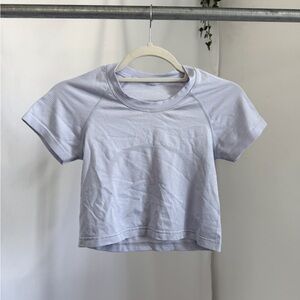 Lululemon swiftly crop tee